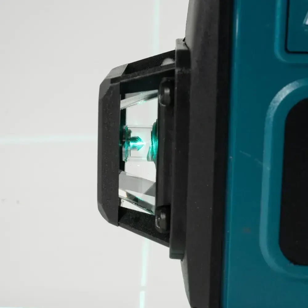 Makita, лазерный уровень, 16 лучей 4D, цвет луча зеленый