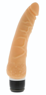 Телесный вибратор-реалистик PURRFECT SILICONE CLASSIC 7.1INCH FLESH - 18 см. (Цвет: телесный)