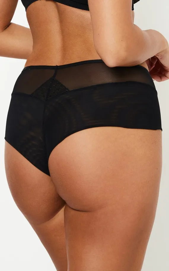 MIRANDA BLACK Mini Трусы бразильяно