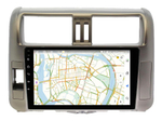Магнитола для Toyota Land Cruiser Prado 150 2009-2013 (рамка бронза)- Vaycar VA77-0065 на Android 13, 8-ядер, 2Гб-32Гб, 4G SIM-слот