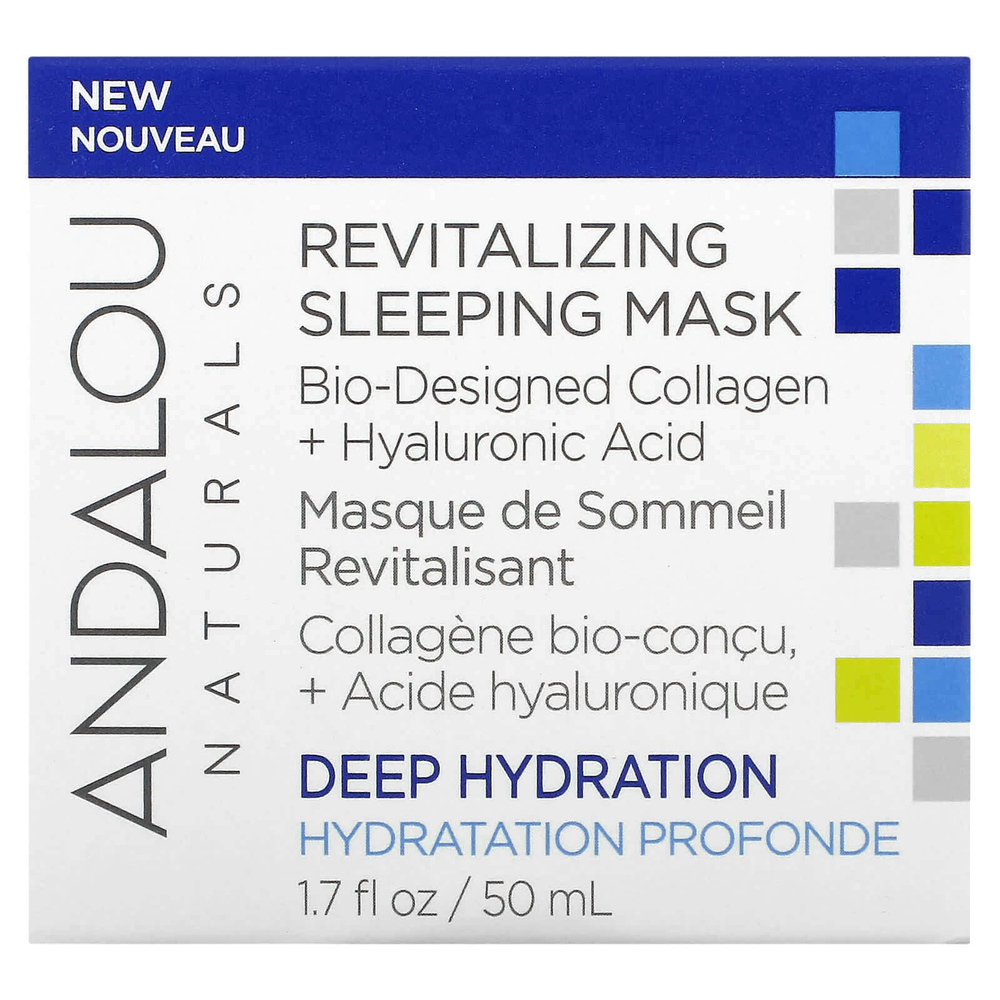 Andalou Naturals, Восстанавливающая маска для сна, 50 мл (1,7 жидк. унц.)