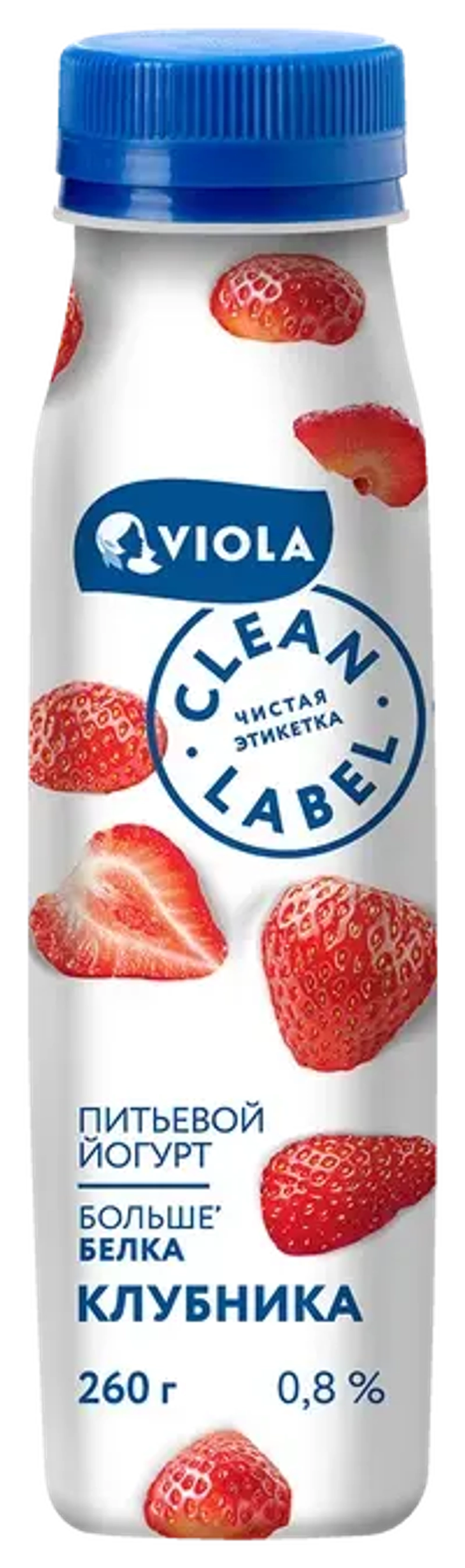 Йогурт питьевой Viola Clean Label 0.8%