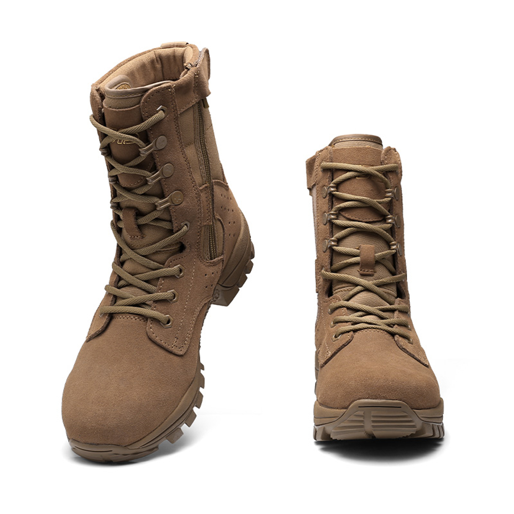 QIANGREN 3515 High Top Trail Running Training Shoes Tactical Boots Abrasion Resistant Puncture resistant Combat Boots