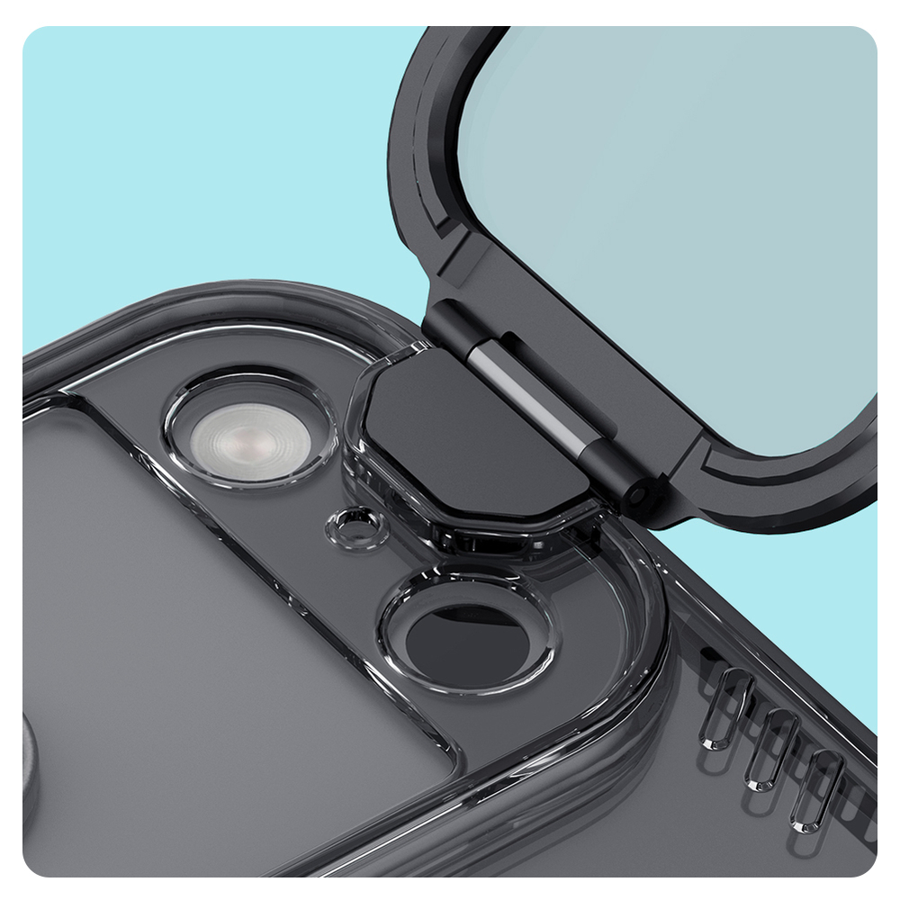 Чехол от Nillkin на iPhone 17 Pro Max, серия Iceblade Prop Case (версия с прозрачной крышкой объектива)