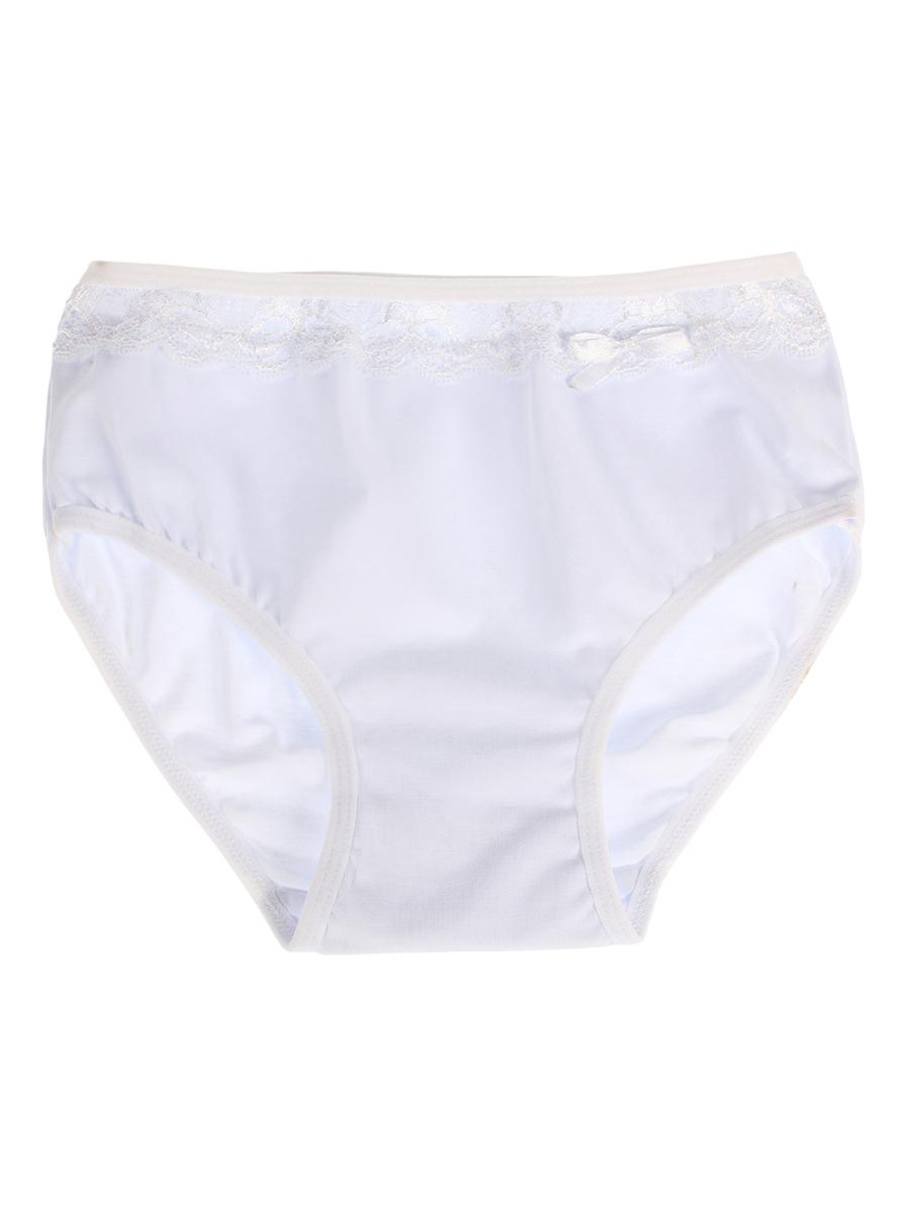 Трусы для девочек М 7610 р.36 белый (Алина), 1 шт.