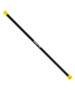 Бодибар BB-301 2 кг, неопреновый, черный/желтый