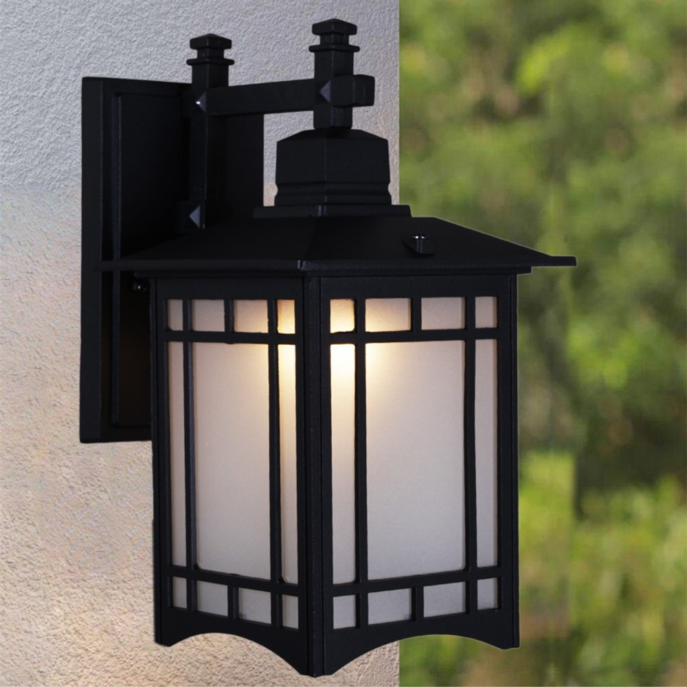 Садово-парковый светильник Reluce E27 08245-0.2-001U BK