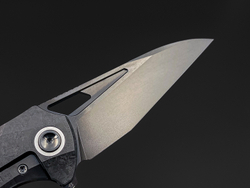 Складной нож Magpie M390 CrystalTi black DLC