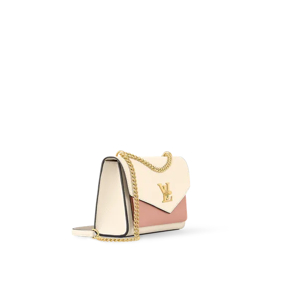 Сумка Louis Vuitton Mylockme Chain светло-розовый