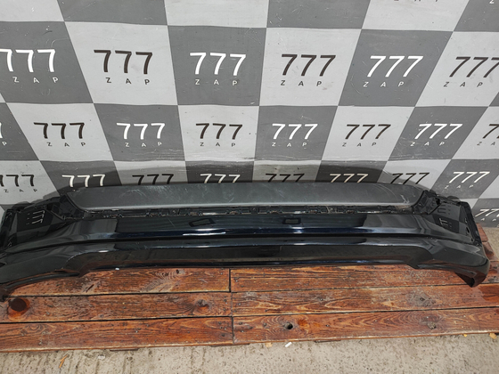 Юбка переднего бампера Toyota Land Cruiser 200 15-21 Б/У Оригинал PZ32160216C1