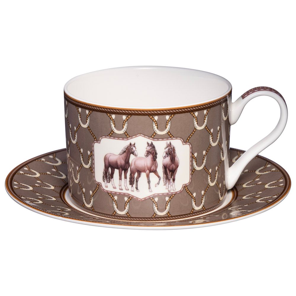 ЧАЙНЫЙ НАБОР LEFARD "HORSE CLUB" НА 4 ПЕР. 8 ПР. 300 МЛ (КОР=12НАБ.)