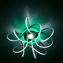 Citilux Джемини Смарт CL229A151E RGB Умная люстра Хром