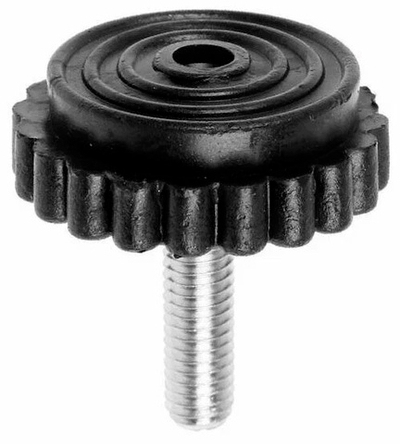 Опора болт ТУНДРА м6*23 черная 5417556