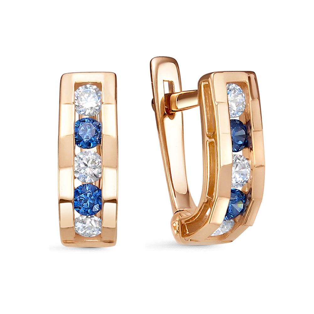 Серьги из золота 585 пробы