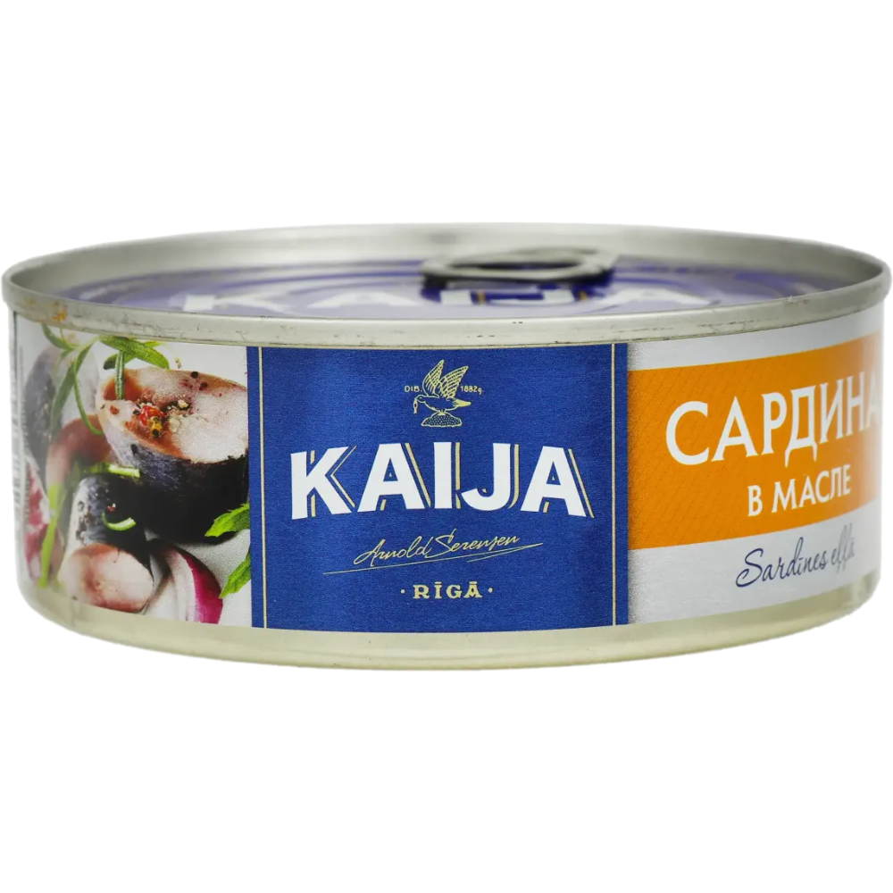 Сардина балтийская в масле Kaija 240 гр
