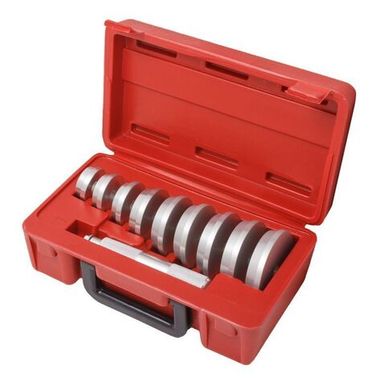 Набор инструментов для установки сальников и подшипников, 10пр. (39.5, 44.5, 50, 59, 63, 65, 72, 76, 81мм) в кейсе Forsage F-66603