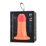 Телесный фаллоимитатор 14см на присоске ToyFa RealStick Caliber 983003