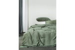 Постельное белье GoodNight Essential евро зеленый