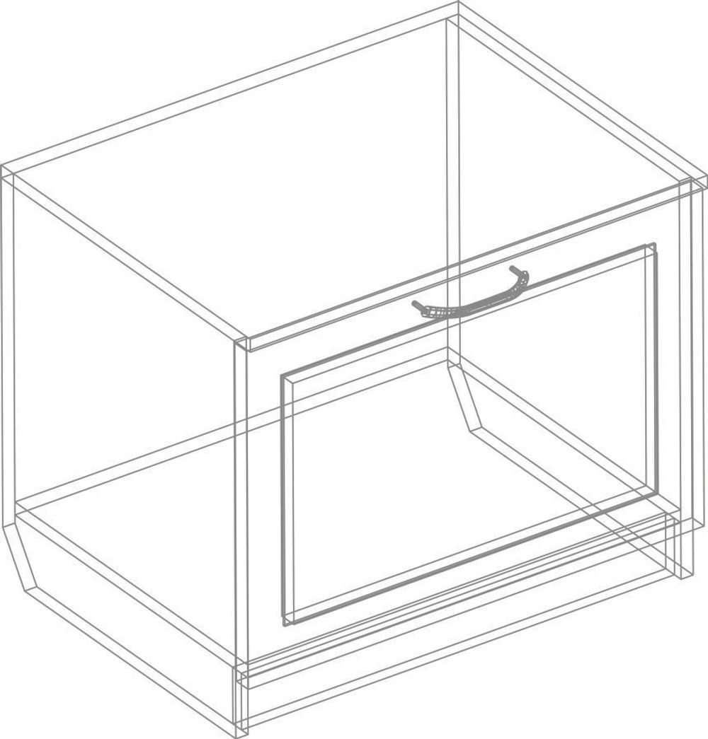 Тумба одностворчатая "Александрия" ПА-04