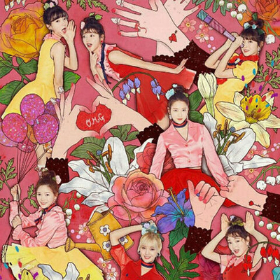 товары OH MY GIRL - COLORING BOOK 4th Mini Album