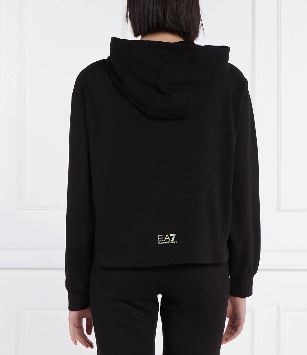 Худи EA7 - черный(3DTM03 TJSYZ)