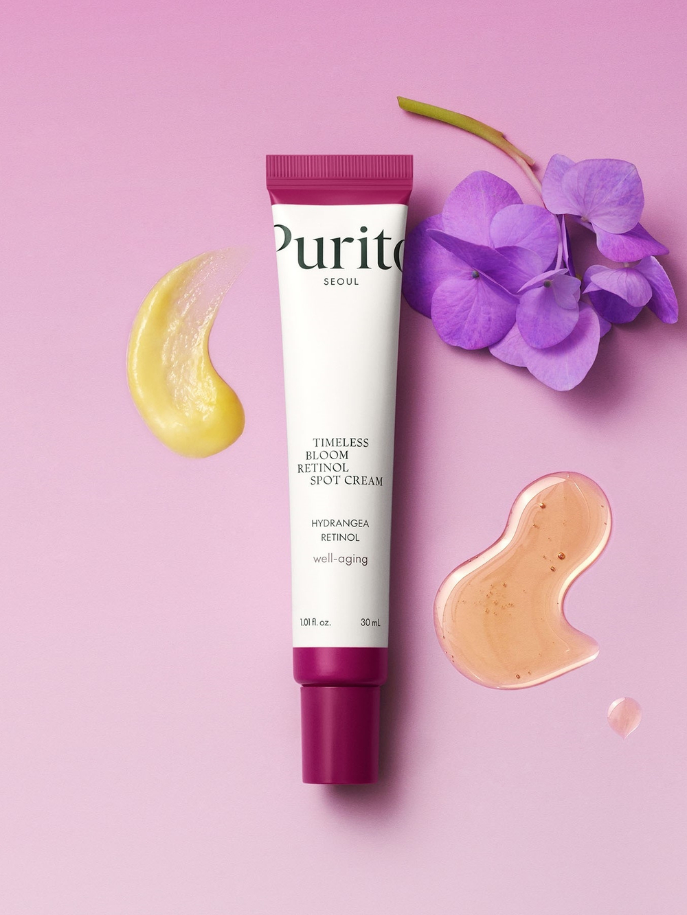 Крем с ретинолом от пигментных пятен Purito Timeless Bloom Retinol Spot Cream 30 ml.