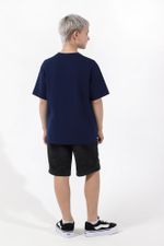 Фуфайка (футболка) для мальчика  Леон-3 Виотекс ТЁМНО-СИНИЙ