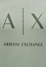Armani Exchange Футболка с принтом - Зелёный
