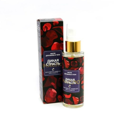 Масло для ванны и тела «Дикая страсть» 50 мл