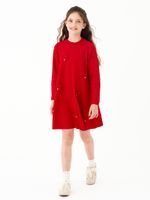 Платье для девочки AT1398 красный