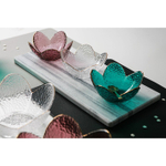 Салатник фигурный «Цветок», 150 мл, 12×5 см, стекло