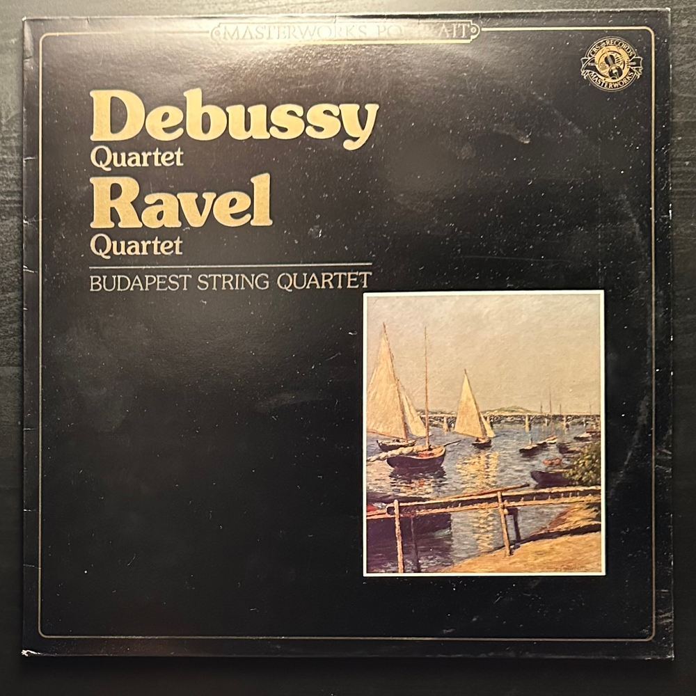Равель - Квартет фа мажор / Дебюсси - Квартет соль минор, соч. 10 (Голландия 1983г.)