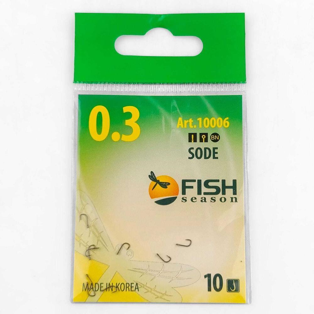 Крючок Fish Season 10006 Sode-Ring BN