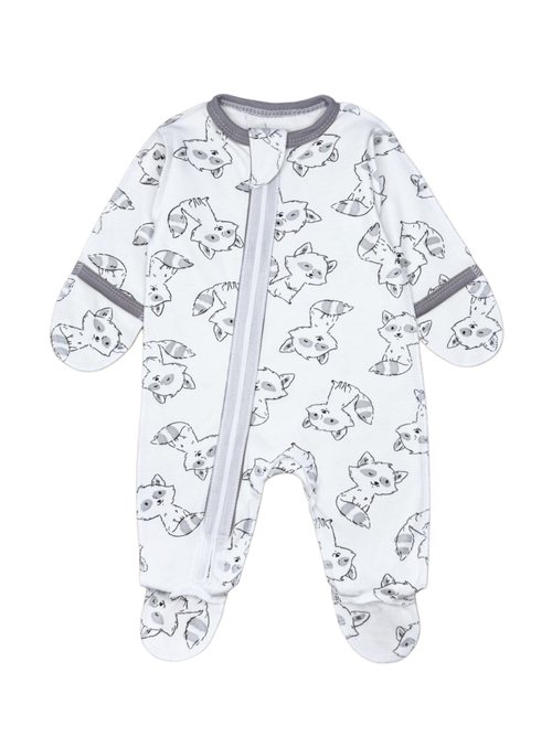 Комбинезон Sleep Енотики, на молнии (56,62)