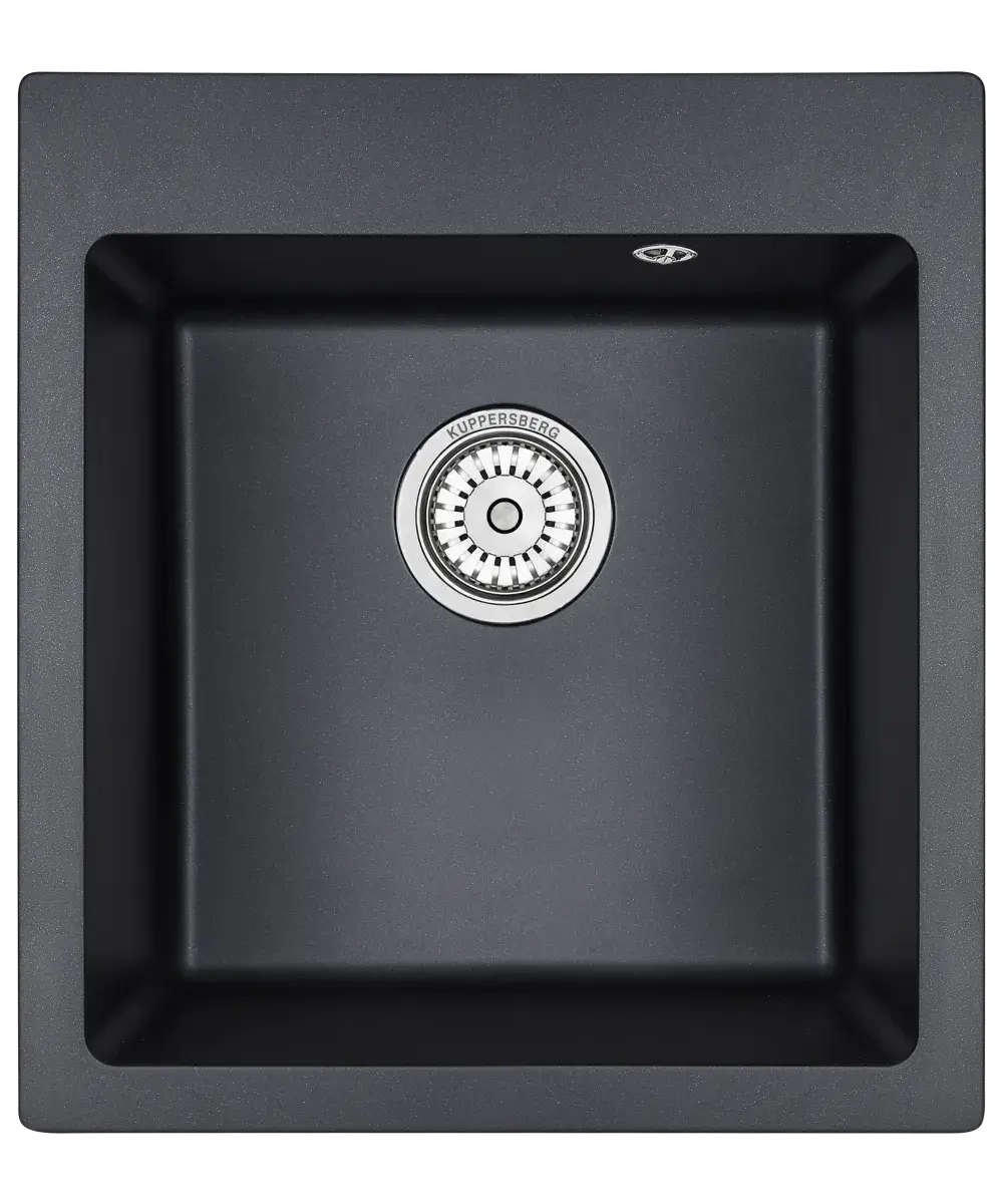 Кухонная мойка Kuppersberg MODENA 45 NL 1B ANTHRACIT фото 