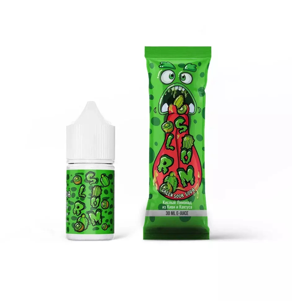 Green Sour Soda by SLURM Zero 27мл