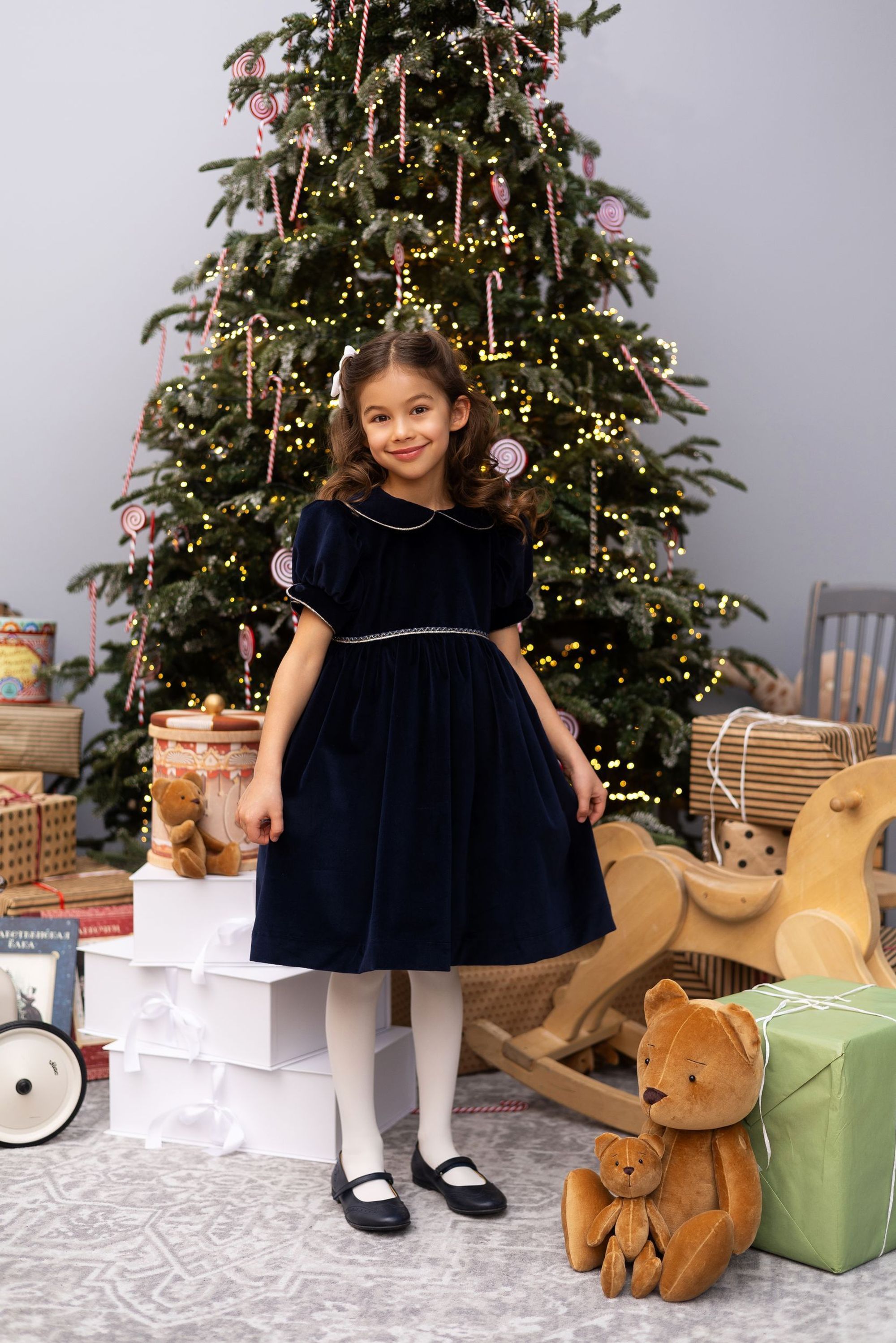 Шарлотта Синий бархат