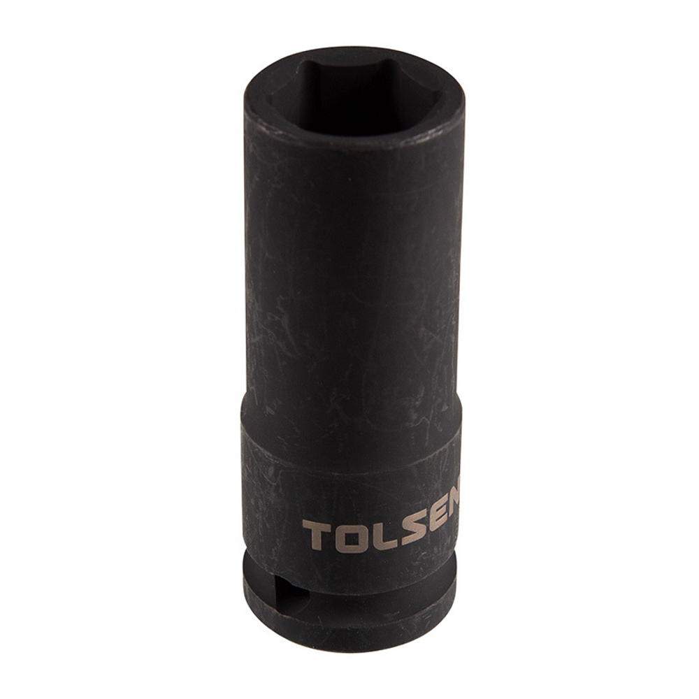 TOLSEN (TT18266) Головка торцевая ударная глубокая шестигранная 1/2", 16 мм