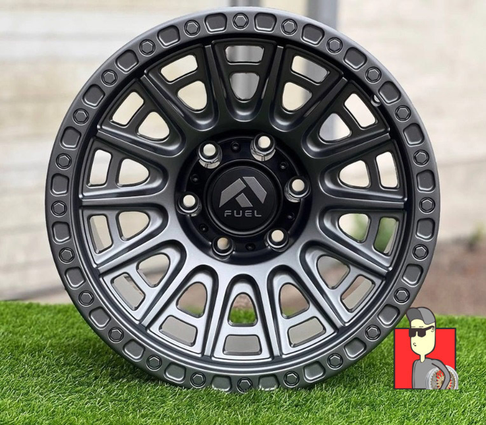Комплект дисков Fuel Off-Road 17x9 et0 6x139.7