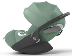Коляска Cybex Talos S Lux TPE complete Cloud T Leaf Green Plus 3 в 1 Seashell Beige с дождевиками