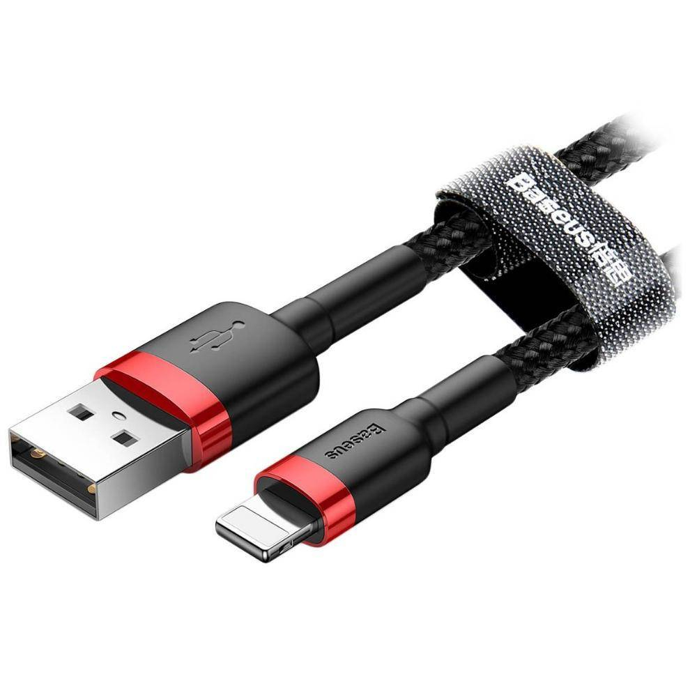 Кабель для зарядки Baseus Cafule Cable 2.4A 1m Lightning