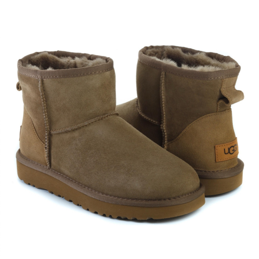 Ugg Mens Classic Mini II Khaki