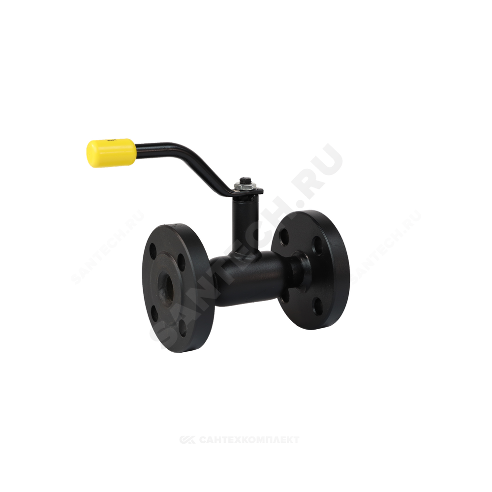 Кран шаровой сталь 09Г2С Ballomax КШТ 60.103 Ду 40 Ру40 фл L=200мм BROEN КШТ 60.103.040.А.40