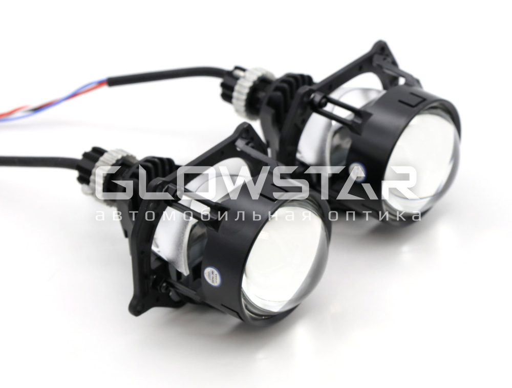 Билед модули Aozoom A3 Max 2025 2.5 дюйма, 5500К, 12V, 49W/57W, крепление 3R и съемное гаечное (комплект, 2шт)