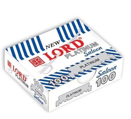 Лезвия для бритья Lord Platinum Saloon, половинки