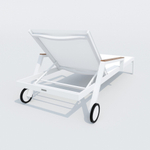 Шезлонг Ideal Patio СПОНДА белый