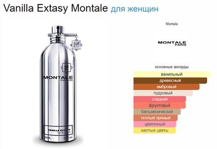 Montale Vanilla Extasy  100ml (duty free парфюмерия)