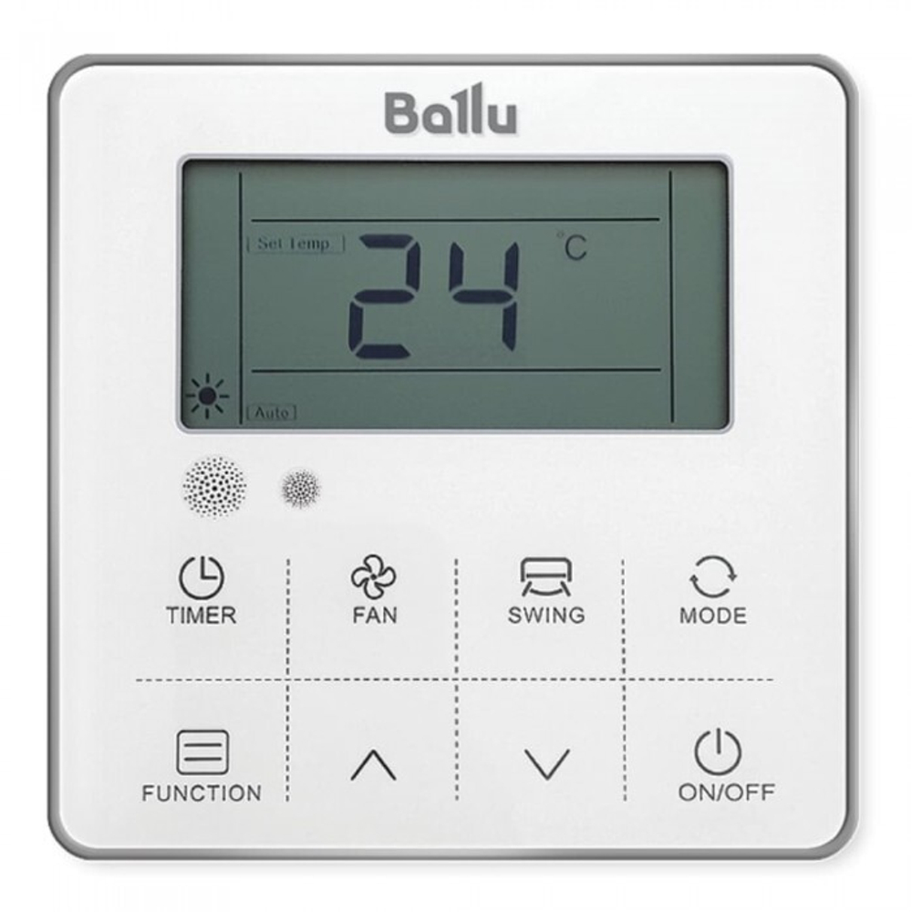Мульти сплит система Ballu на 2 комнаты (25+25 кв.м) канальная