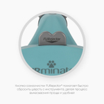 Фурминатор FURminator S для маленьких кошек c длинной шерстью