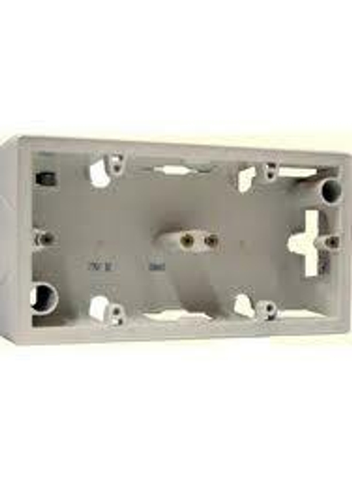 776132 Коробка для накл. монтажа 2 поста ,сл. кость Valena